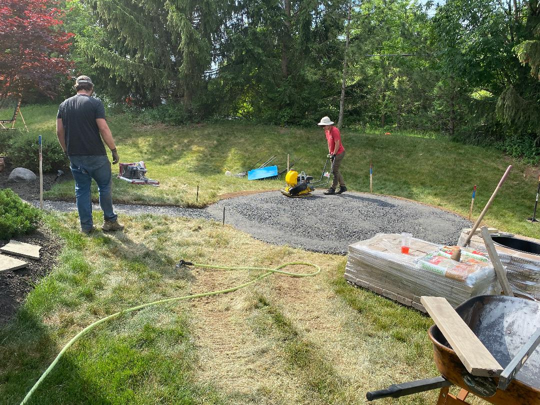 Firepit – Before/In Progress