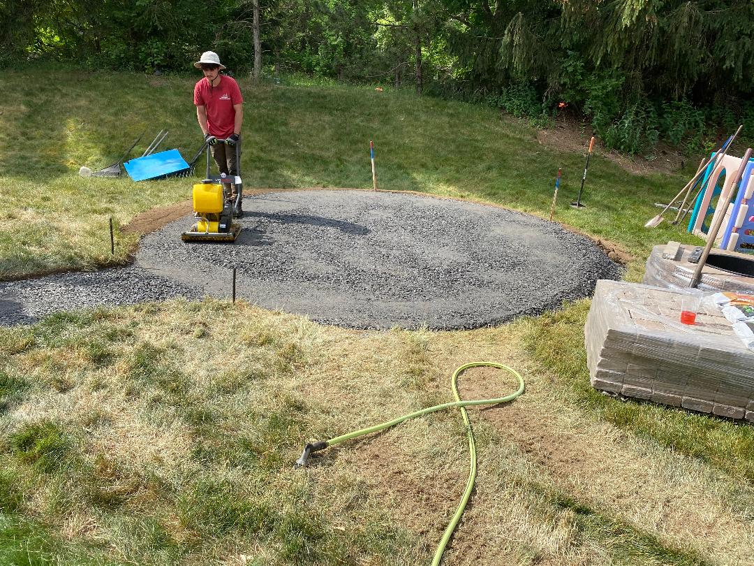 Firepit – Before/In Progress