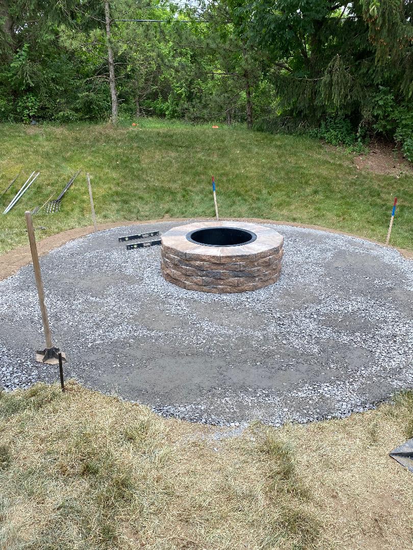 Firepit – Before/In Progress