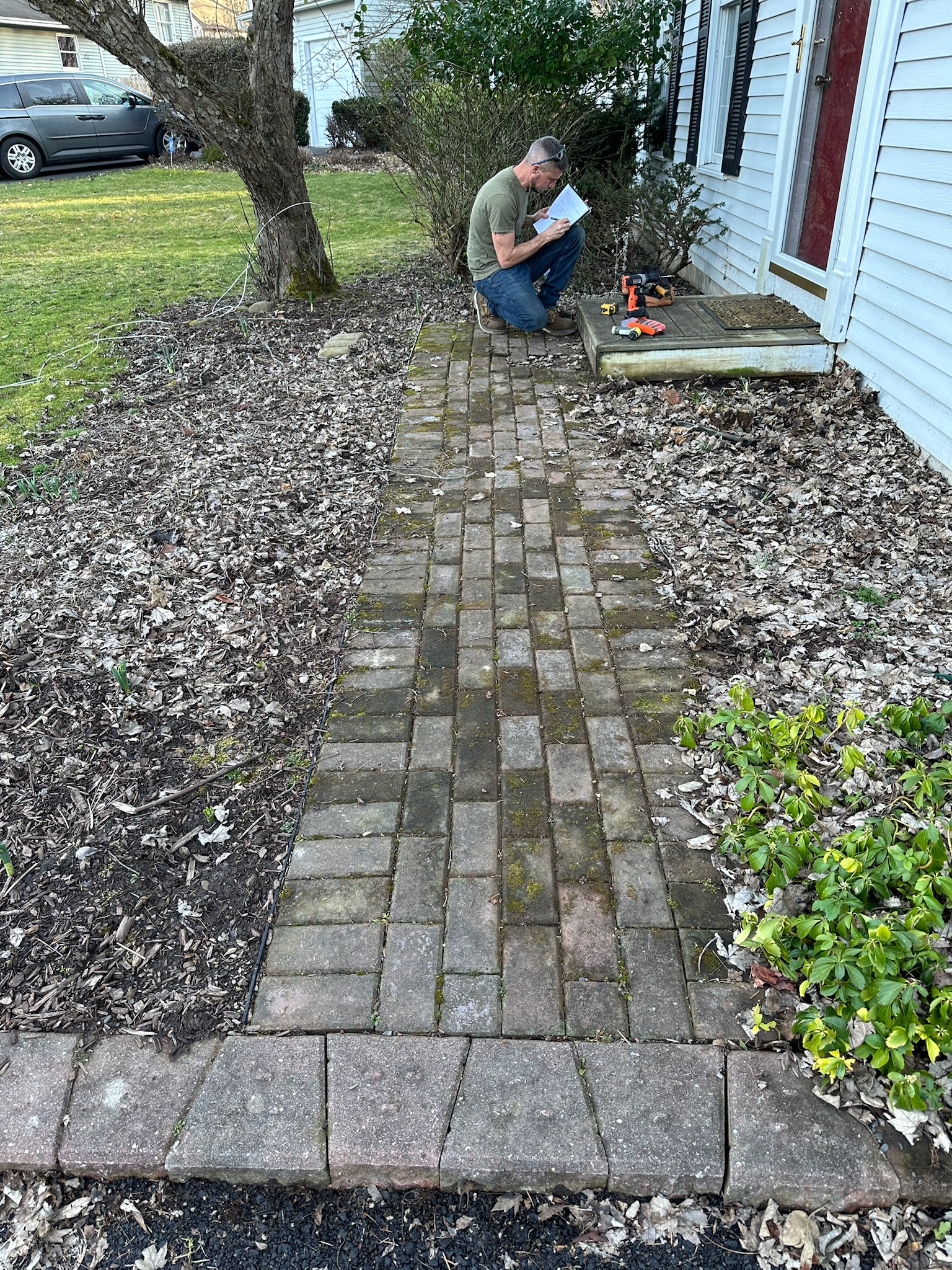 Walkway Install – Before 2